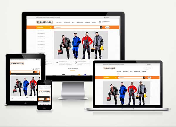 E-Ticaret İş Elbiseleri Web Paketi Workwear v5.0